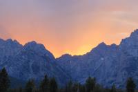 Teton Sunset�